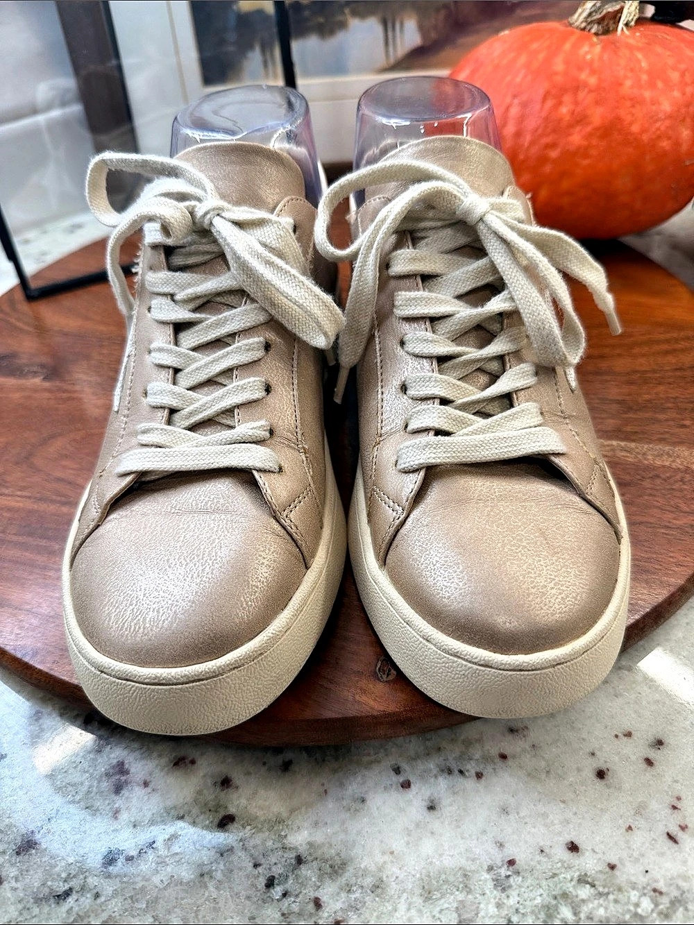 White Raven  Sneaker Beige Sneakers